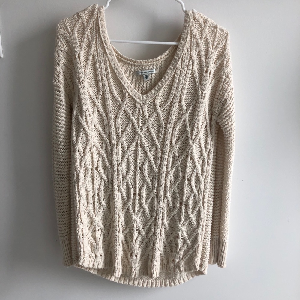 AE Cable Knit Sweater
